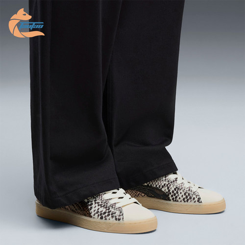 Puma/彪马正品男女同款舒适耐磨低帮系带休闲板鞋408329-01