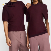 耐克正品 针织T恤FQ0279 新款 圆领复古短袖 298 男女同款 Nike