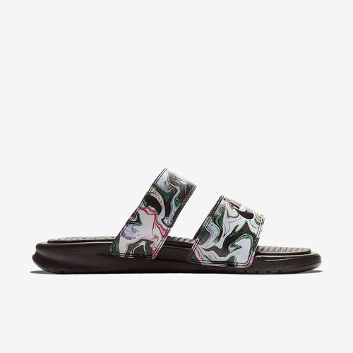 Nike耐克正品Benassi Duo Ultra Slide女双绑带拖鞋819717-003