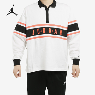 耐克正品 T恤BQ5670 JORDAN男士 动长袖 100 26夏休闲针织运经典 Nike