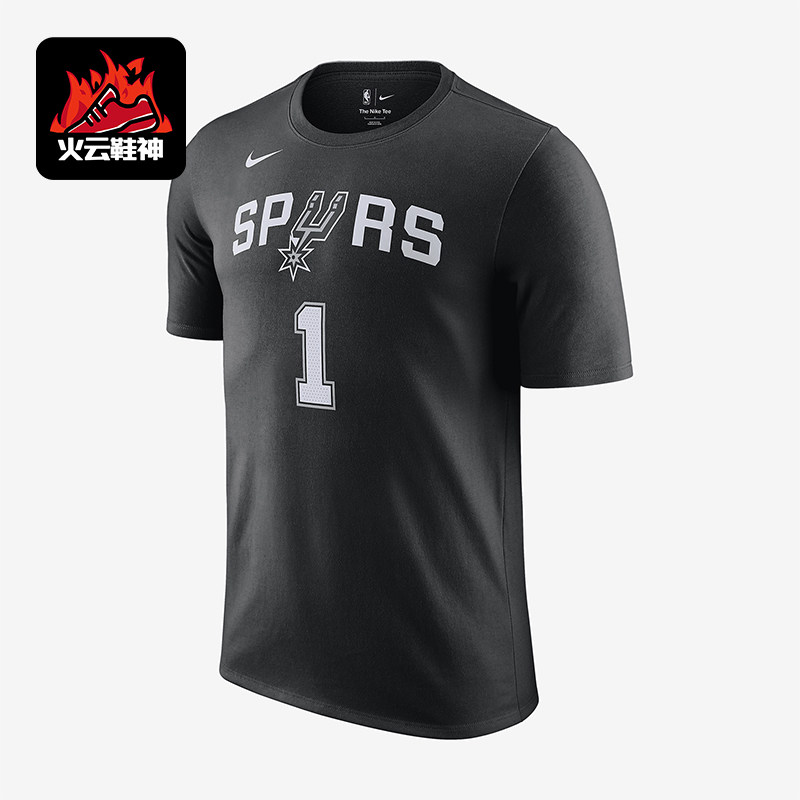 Nike/耐克正品T-Shirt男士字母印花圆领短袖T恤DR6397-018