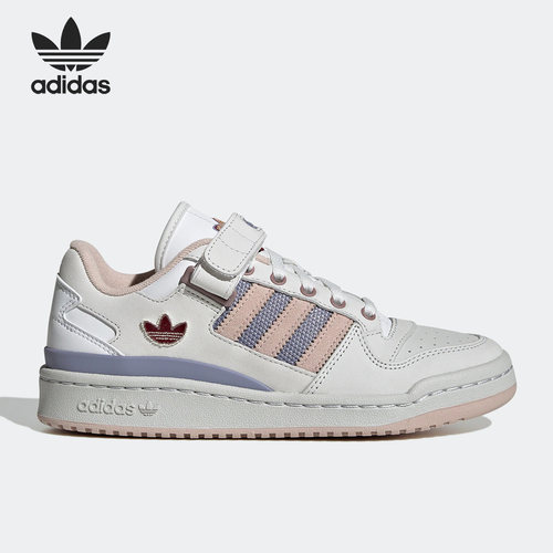 Adidas/阿迪达斯正品三叶草FORUM LOW SHOES女子休闲鞋IE1828