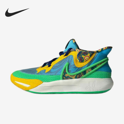 Nike/耐克正品JORDANKyrie8GOSE新款蓝黄色经典篮球鞋DV3018-400