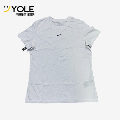 Nike/耐克正品女士时尚品牌logo休闲运动短袖T恤DA1417-100