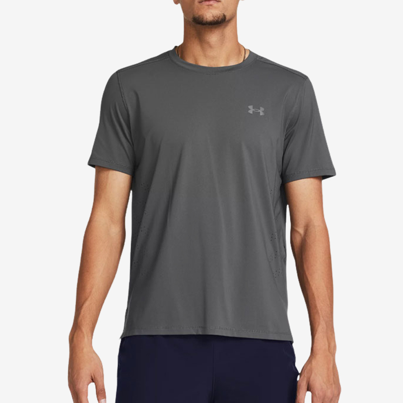 UA/安德玛正品Launch Elite男士跑步运动反光短袖T恤1382648-025