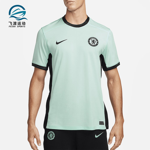 Nike/耐克正品男士吸湿排汗印花圆领经典套头短袖T恤DX9819-354