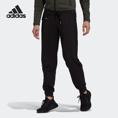 Adidas/阿迪达斯正品当季女子新款束脚休闲运动长裤 H30034