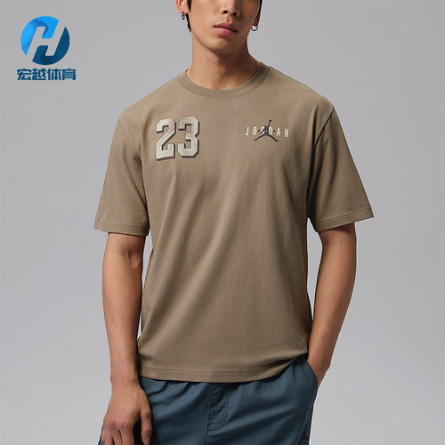Nike/耐克男士美式复古宽松百搭亲肤透气休闲短袖 T 恤IF3128-040
