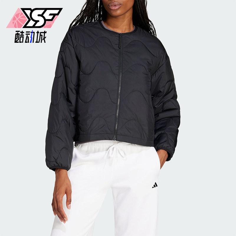 Adidas/阿迪达斯正品W NUGANIC INS J女士保暖休闲棉服JJ1194