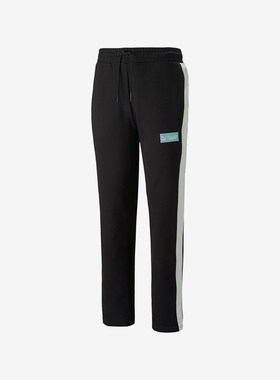 Puma/彪马正品SPONGEBOB联名款男士柔软针织休闲运动直筒长裤