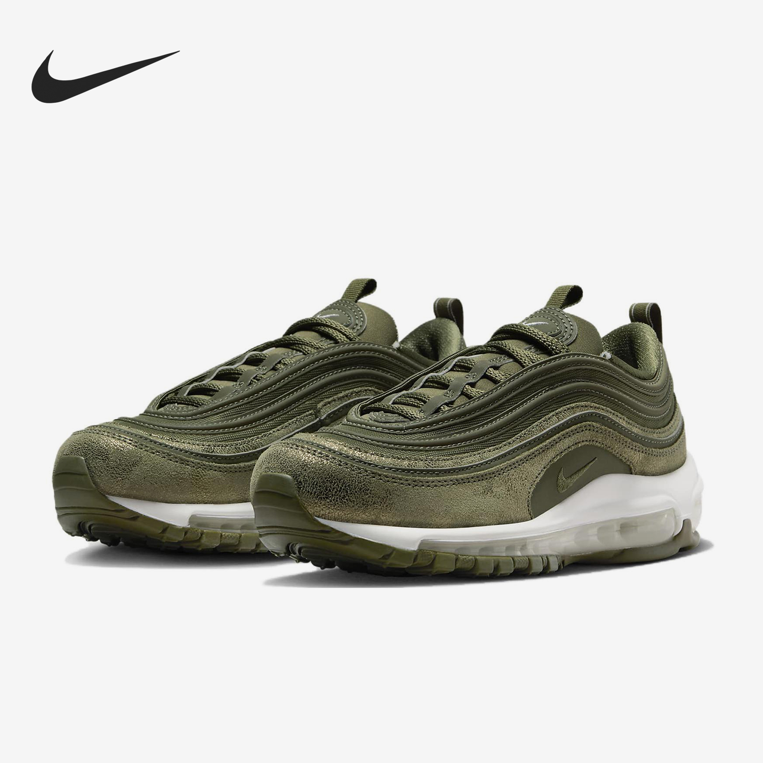 Nike/耐克正品Air Max 97女士耐磨气垫缓震运动跑步鞋FB1289-201