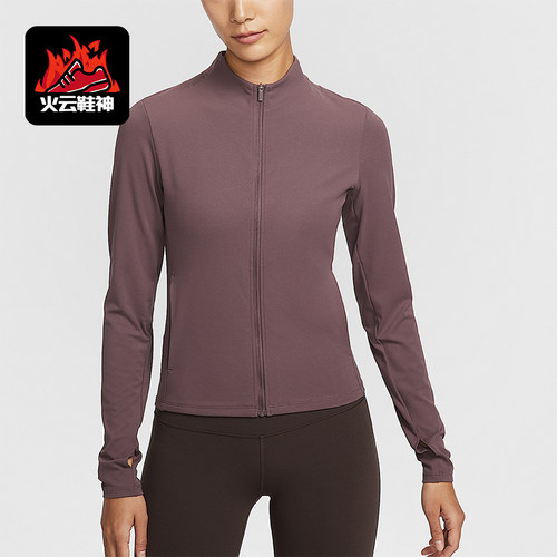 Nike/耐克正品2025女士立领透气印花经典运动休闲外套II3928-502