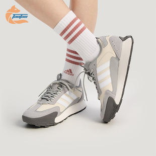 MIXR男女休闲厚底耐磨跑步鞋 FUTRO KJ2055 阿迪达斯正品 Adidas