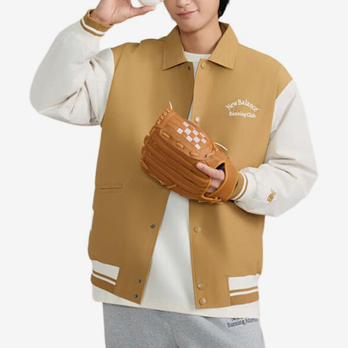 New Balance/NB正品新款男士潮流休闲单排扣梭织外套AMJ43319-GIN