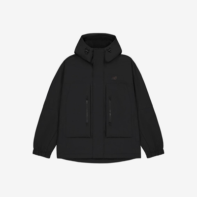 New Balance/NB正品2025新款男女舒适加绒梭织夹克AMJ51322-BK