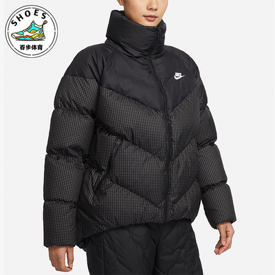 Nike/耐克正品新款女士防风保暖运动经典休闲羽绒服FD8212-010