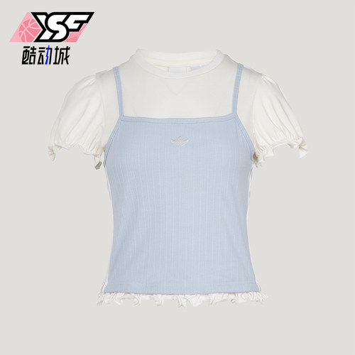 Adidas/阿迪达斯正品三叶草女士日常休闲经典运动短袖T恤KY3298