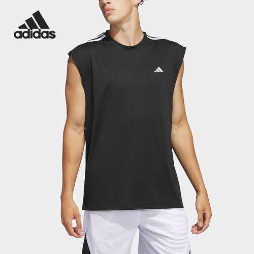 Adidas/阿迪达斯正品ALL WORLD TANK 男子篮球运动背心IC2464