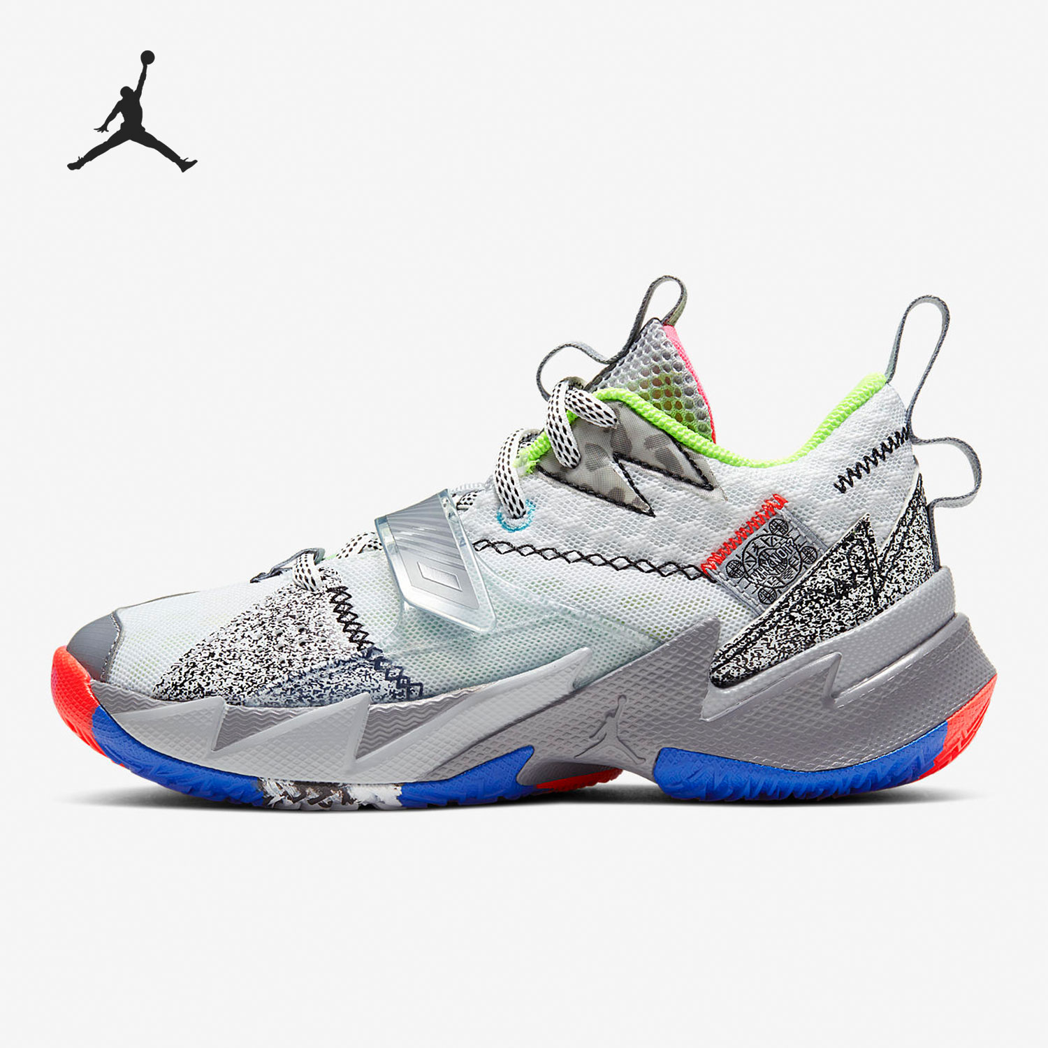 耐克JORDAN儿童减震篮球运动鞋