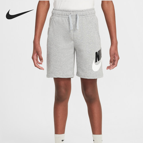 Nike/耐克正品大童宽松针织透气系带休闲运动短裤CK0509-063