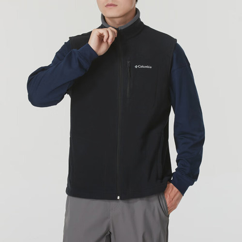 Columbia/哥伦比亚正品新款男士户外运动立领马甲AE1056015