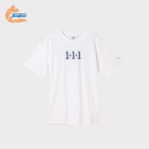 Puma/彪马正品LAMELO BALL男士运动圆领时尚篮球短袖T恤627772-01