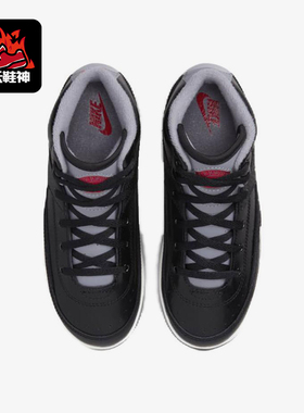 Nike/耐克正品JORDAN小童系带高帮缓震运动耐磨篮球鞋DQ8564-001