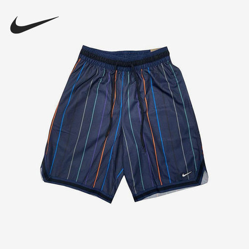 Nike/耐克正品Dri-FIT 男士透气竖条纹篮球运动短裤DX0254-410