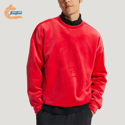 Adidas/阿迪达斯正品2025冬季款男士日常圆领套头宽松卫衣KE4069