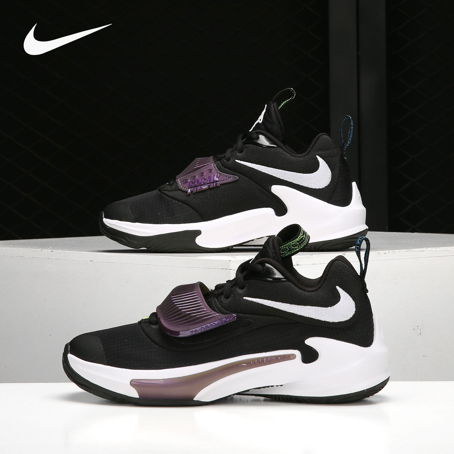 Nike/耐克正品当季新款大童男女运动训练透气篮球鞋DB4158-001