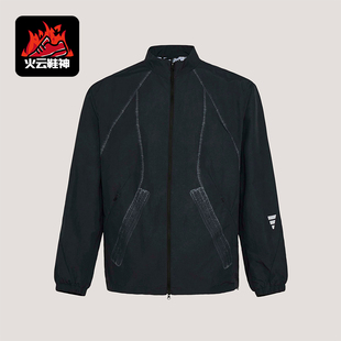 Adidas/阿迪达斯正品春季男士宽松运动经典梭织立领外套KU5308