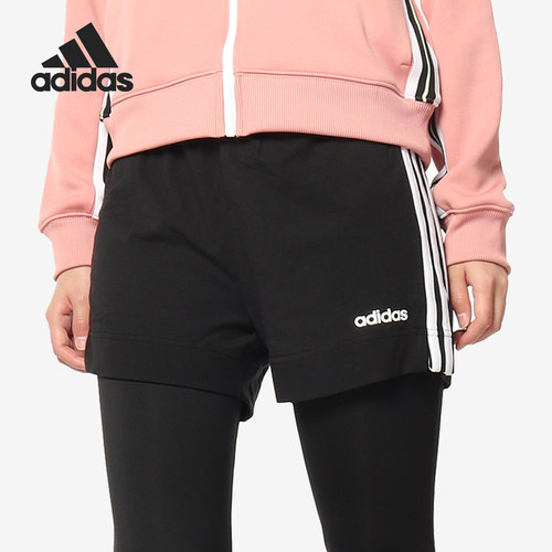 Adidas/阿迪达斯正品W E 3S SHORT女子运动训练短裤 DP2405