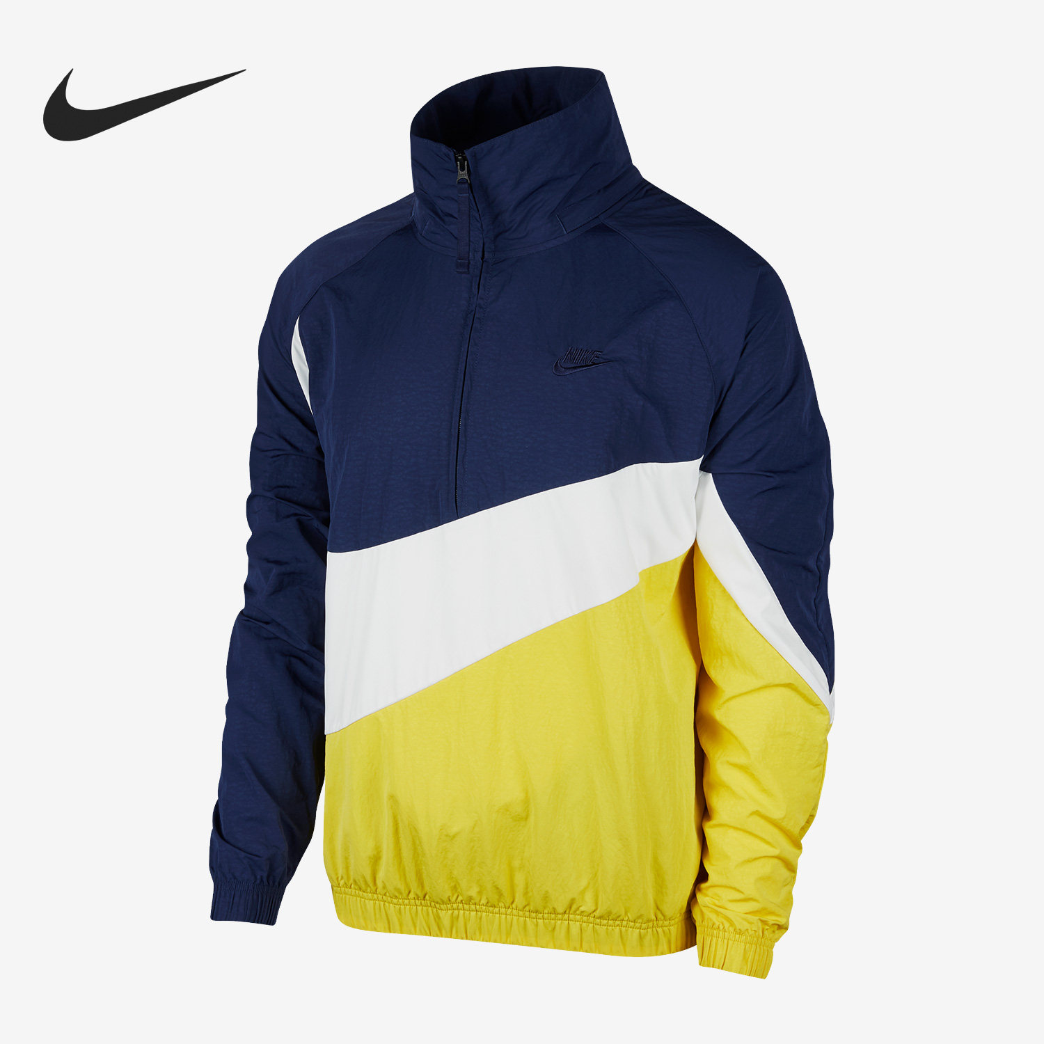 nike/耐克正品big swoosh拉链男子运动休闲夹克at4489