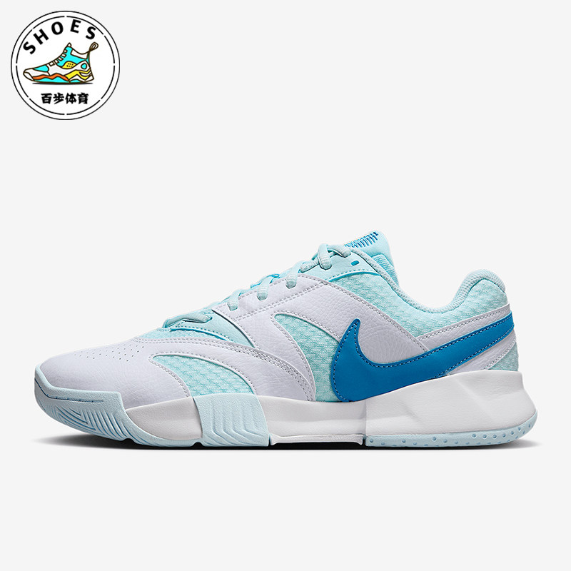 Nike/耐克正品春季款女士运动低帮系带耐磨减震网球鞋FD6575-400