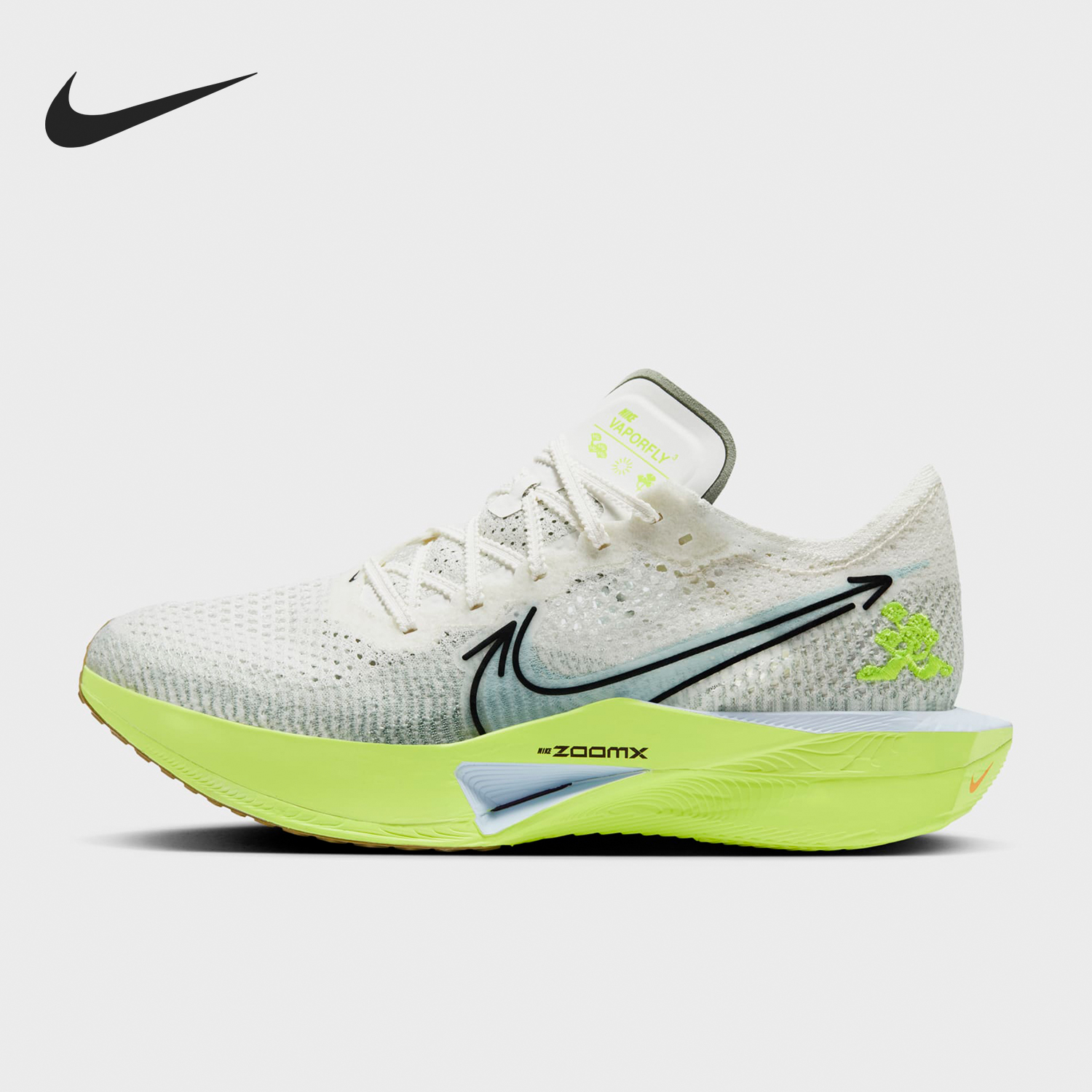 Nike/耐克正品ZOOMX VAPORFLY 3男士竞速跑步鞋HQ3450-147