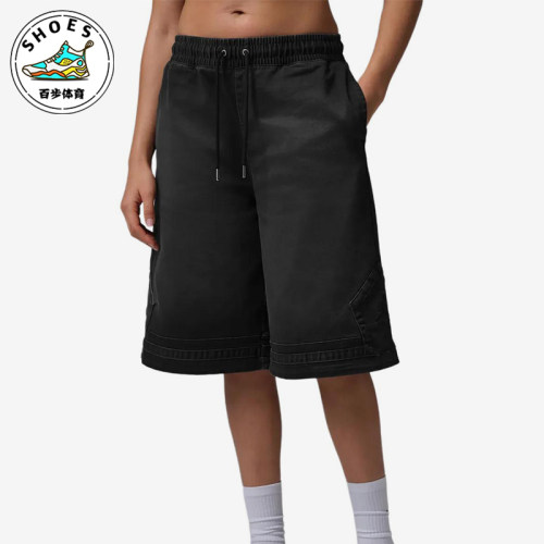 Nike/耐克正品JORDANFlightClubBigShorts牛仔经典短裤IF1137-010