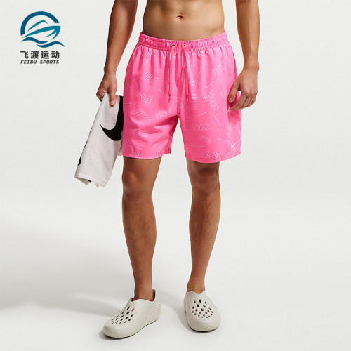 Nike/耐克正品夏季男士运动含衬裤沙滩时尚梭织短裤IU2358-649