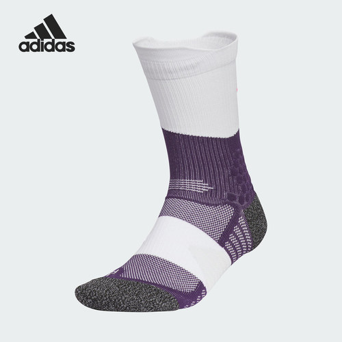 Adidas/阿迪达斯正品SOCK 1PP男女经典运动跑步袜一双装KT5116