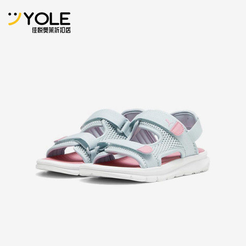 Puma/彪马正品EVOLVE SANDAL大童耐磨透气经典休闲凉鞋390449-09