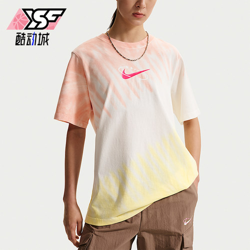 Nike/耐克正品2026夏季女士圆领运动轻盈休闲透气T恤IR7557-378