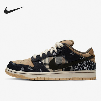 Nike/耐克正品男女同款腰果花印花低帮休闲板鞋CT5053-001