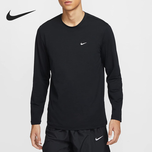 Nike/耐克正品新款男士柔软圆领健身防晒训练短袖FZ0671-010