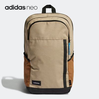 Adidas/阿迪达斯正品NEO 男女同款大容量运动双肩背包 HM7854