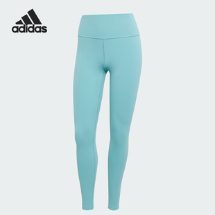 IX0189 Adidas 阿迪达斯正品 新款 女士裸感紧身运动健身九分裤