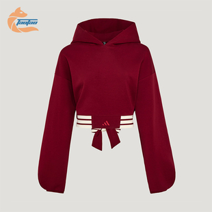 Adidas/阿迪达斯正品柔自贵系列新款女城市经典连帽卫衣KX4643