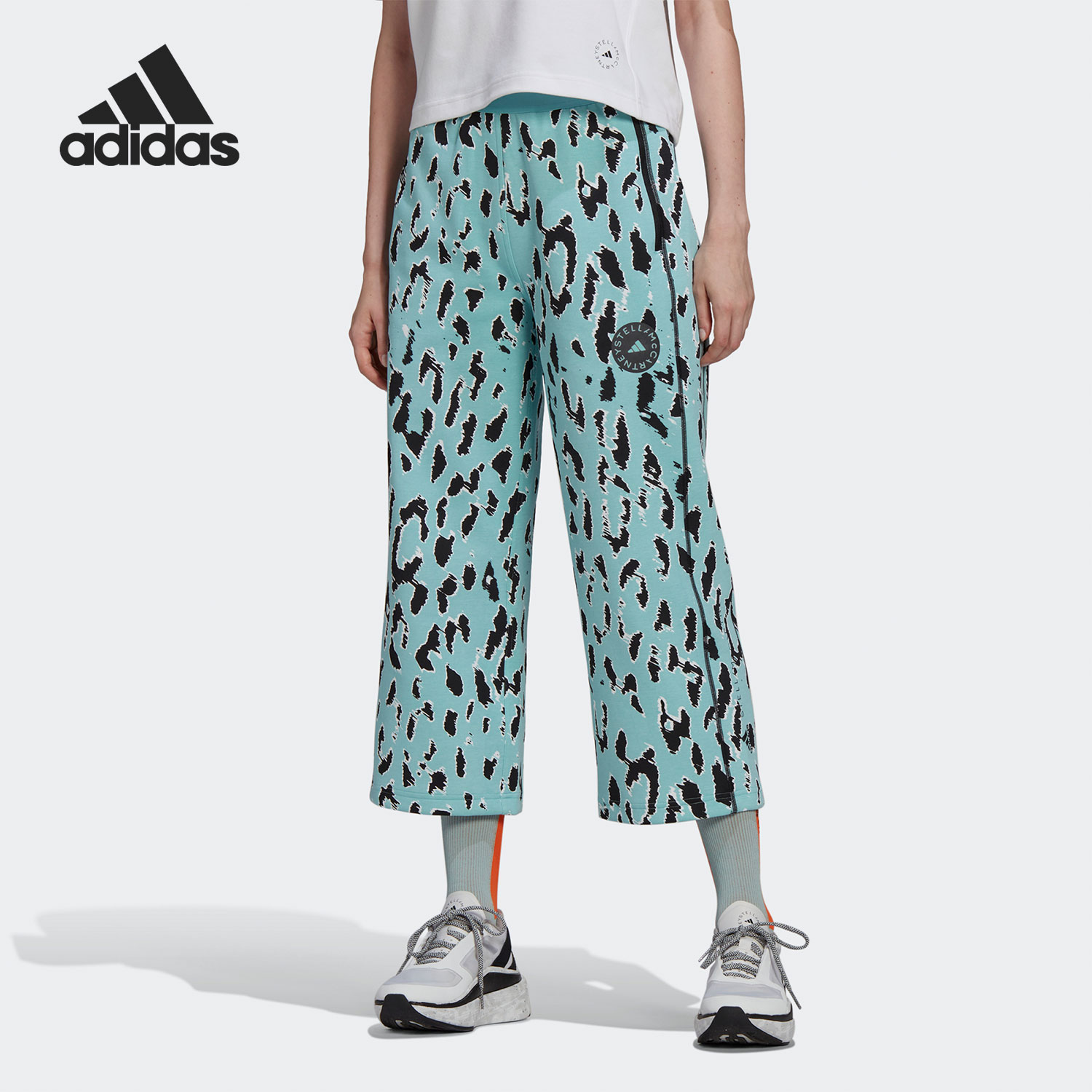 Adidas/阿迪达斯正品ASMC SW CR PT P女子宽松阔腿裤HA8965