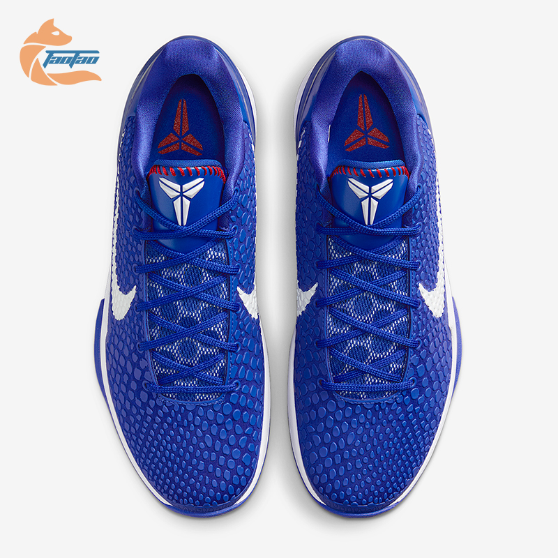 Nike/耐克正品ZOOM KOBE 6男士低帮缓震运动耐磨篮球鞋CW2190-400