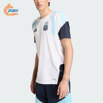 Adidas/阿迪达斯正品2026年男士轻薄透气经典日常短袖T恤JY7029