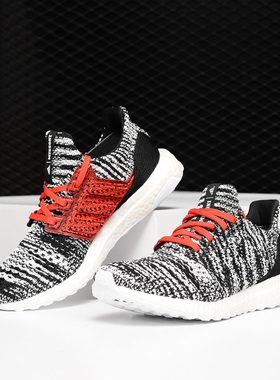 Adidas/阿迪达斯正品Boost爆米花男女低帮运动跑步鞋 D97743