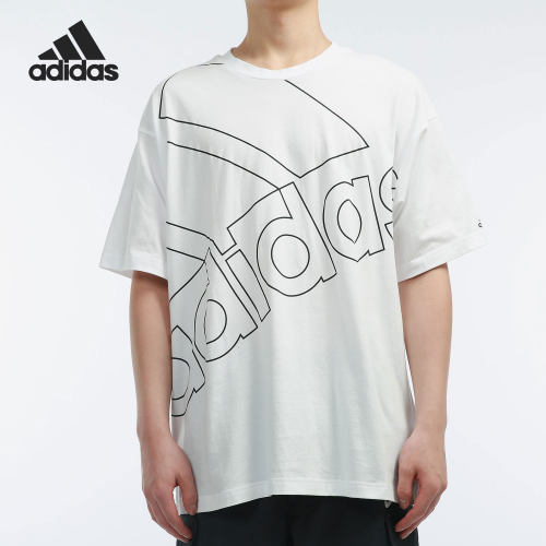 Adidas/阿迪达斯正品2021春季新款男子半袖透气跑步运动T恤GK9424